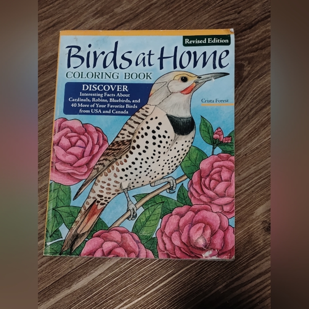 Birds at Home Coloring Book